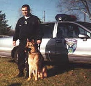 Steve Spadafora, K-9 Hans from South Bend Police Department South Bend, IN